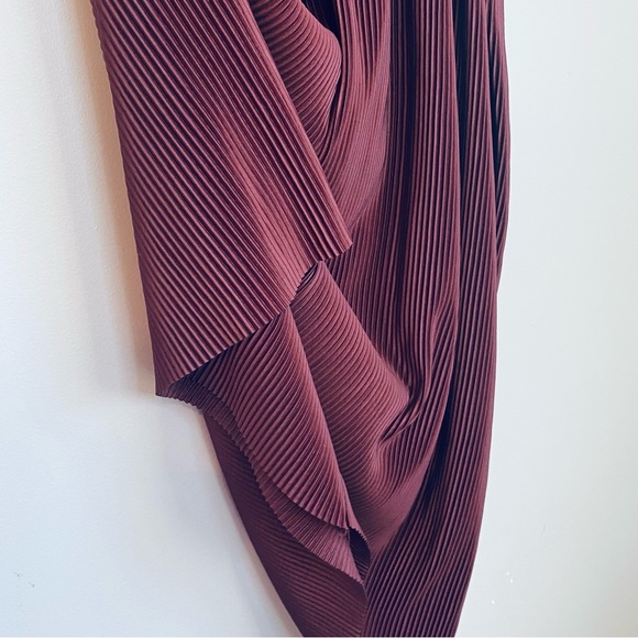 City Chic Rich Wine Midi Dress - Picture 5 of 8